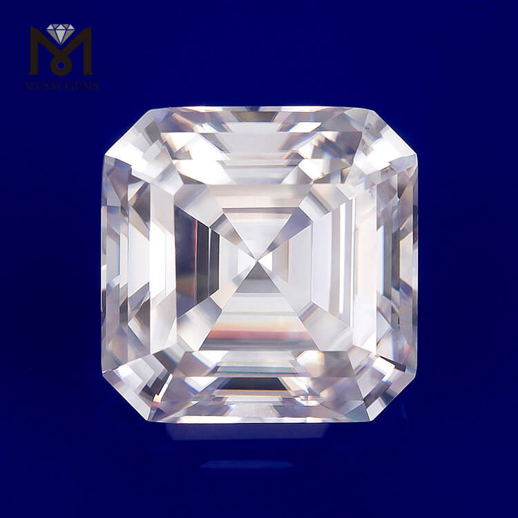 GRA 8.8*8.5mm Asscher 컷 DEF VVS1 합성 모이사나이트